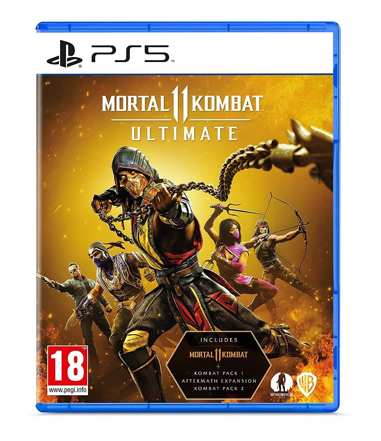 Mortal Kombat 11 Ultimate Edition via amazon.com