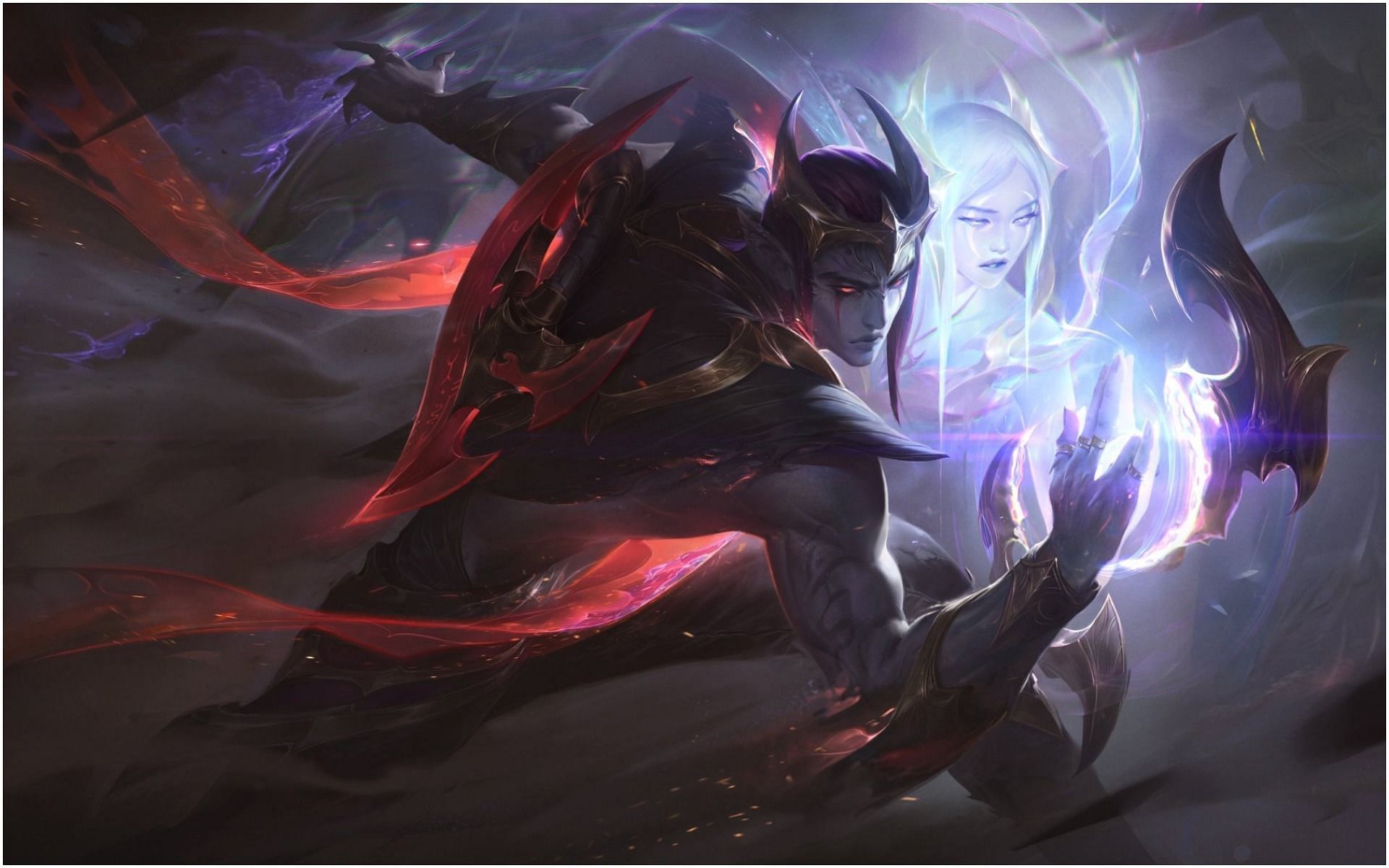 Aphelios&rsquo; weapons are more than just a demonstration of power, they are a show of the bond between brother and sister (Image via League of Legends)