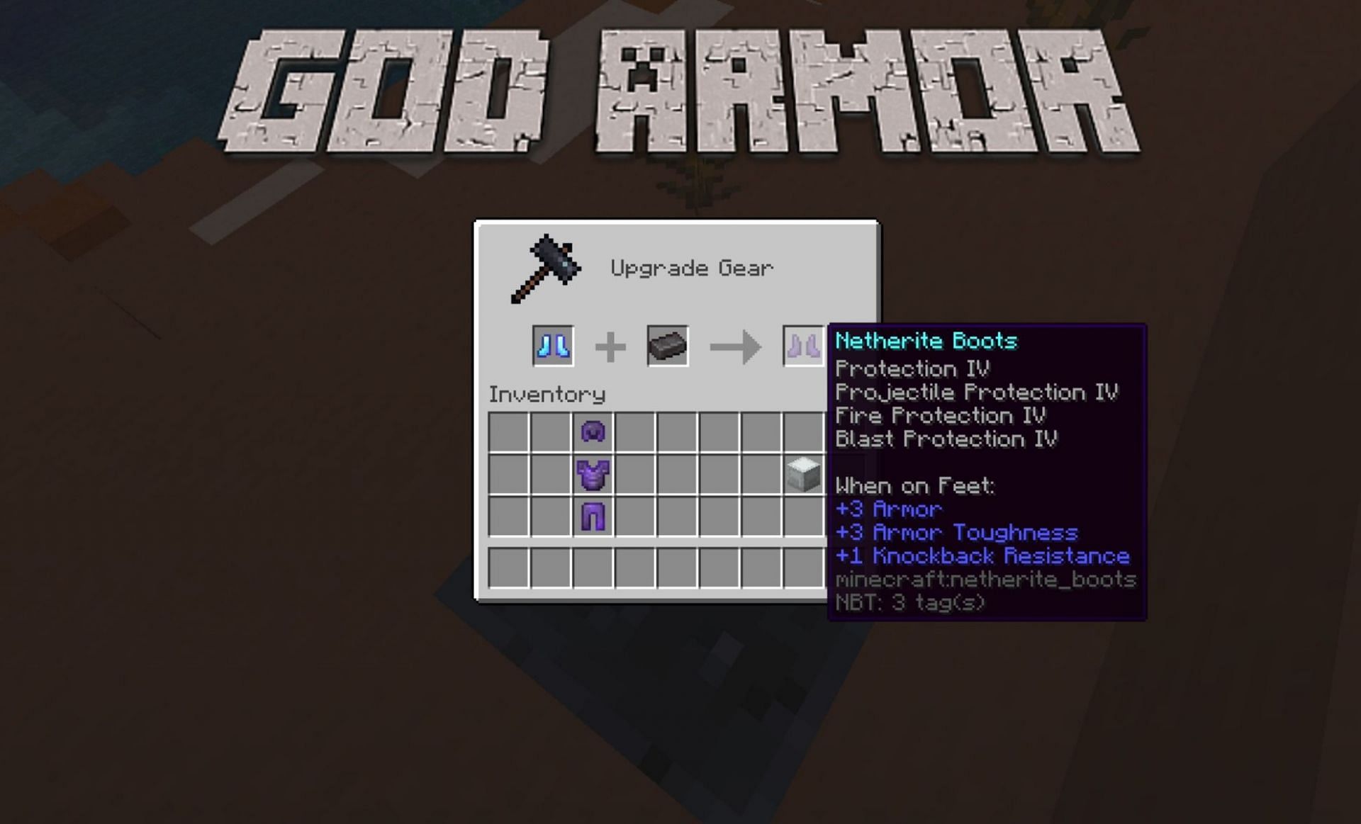 God armor (Image via Minecraft)