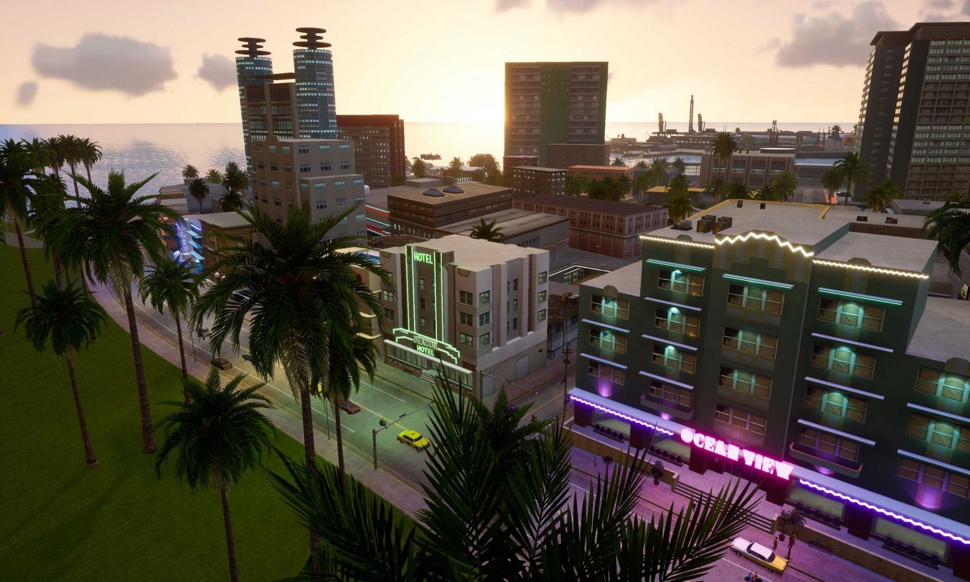 Vice City has never looked so beautiful (Image via Rockstar Games)