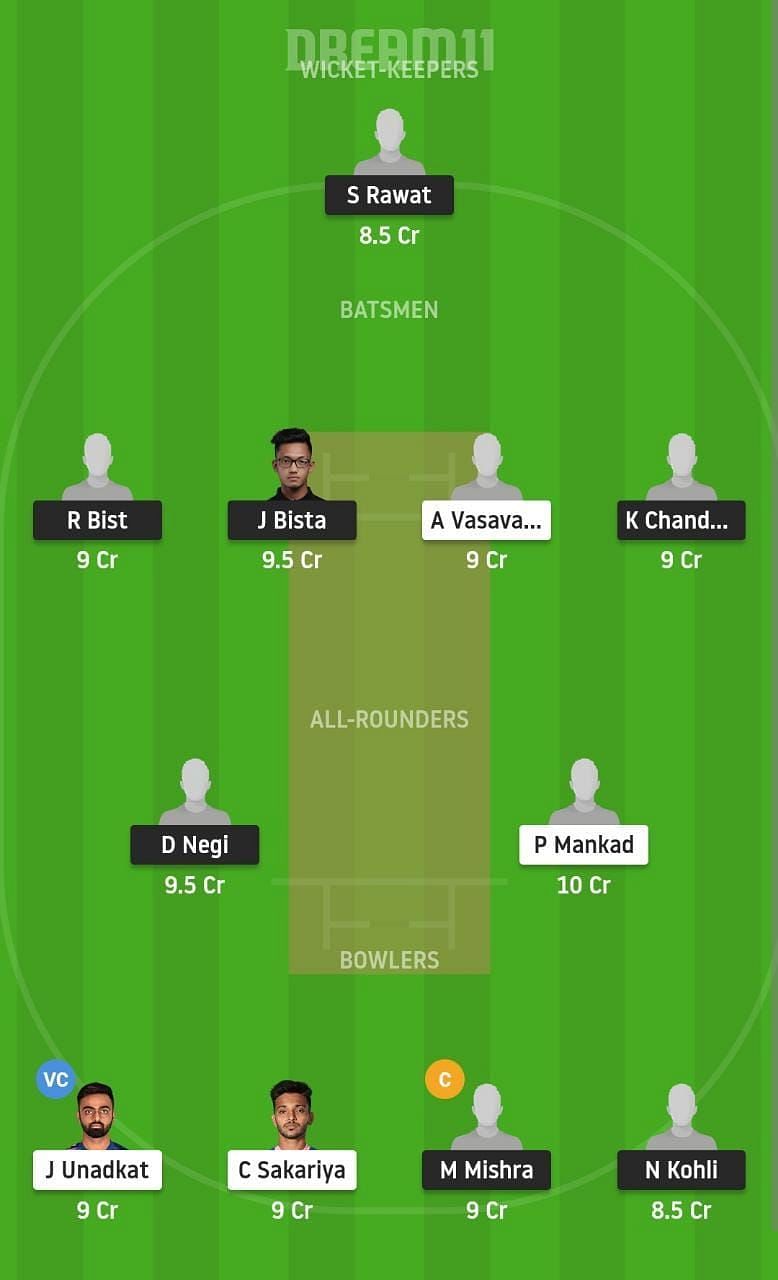 UT vs SAU Dream11 Fantasy Suggestion #2