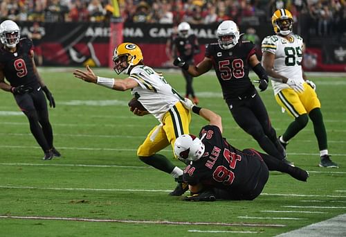 Green Bay Packers quarterback Aaron Rodgers