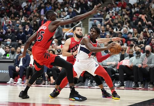 The Washington Wizards will host the Toronto Raptors in a regular-season game on November 3rd