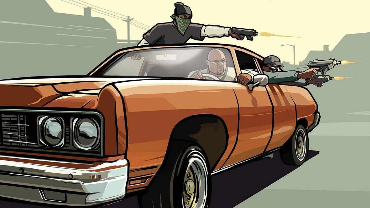 GTA San Andreas is one of the longer GTA games to beat on average (Image via Rockstar Games)