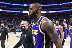 “Everyone in the league knows LeBron is not a dirty guy” – Anthony Davis comes to his teammate’s defense after James gets ejected for a flagrant 2 foul against Isaiah Stewart in Lakers win