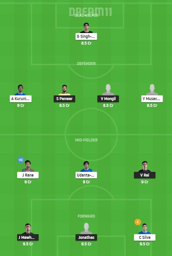 OFC vs BFC Dream11 prediction Team - 1