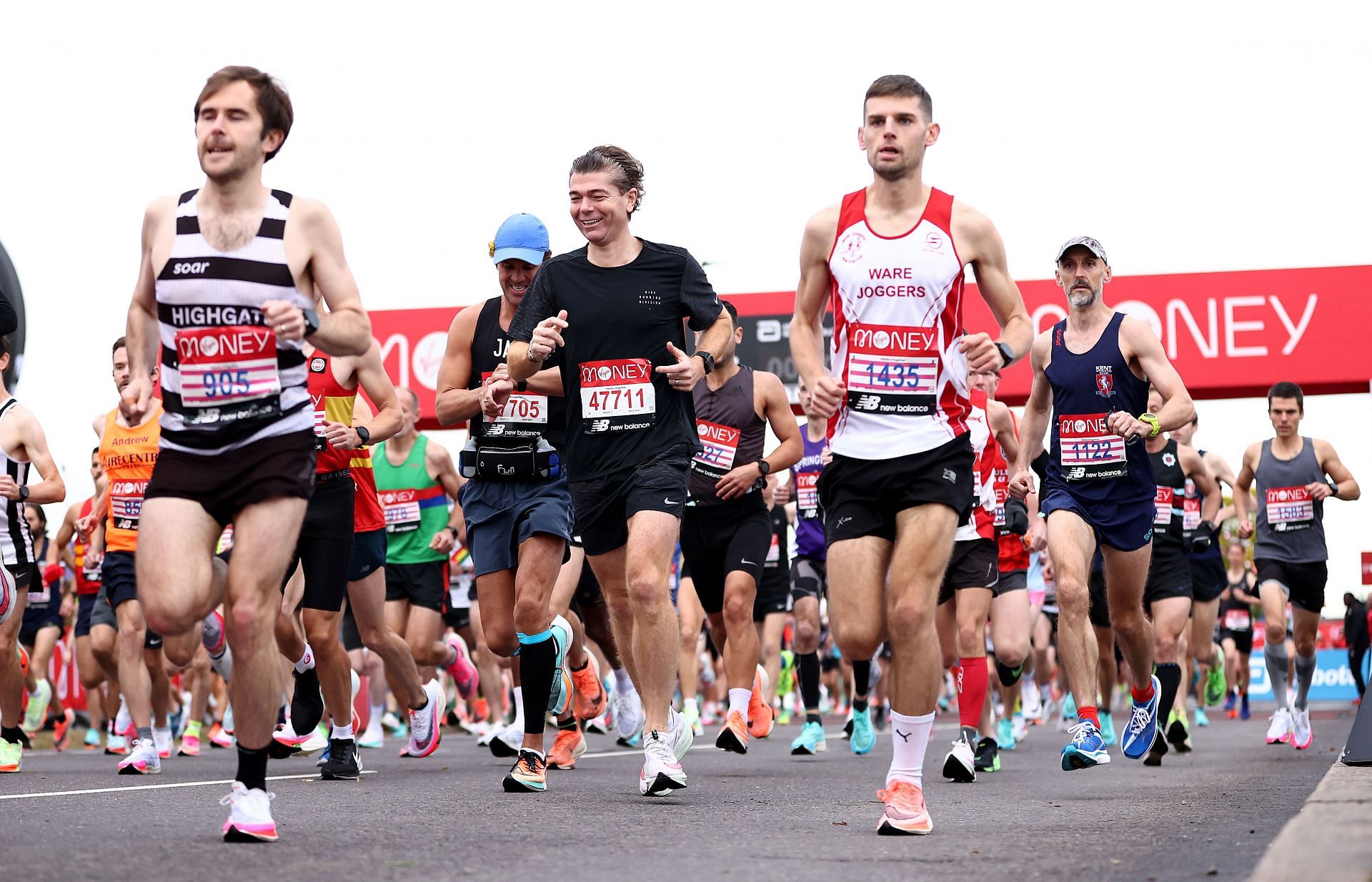 Representative image: A marathon in progress. (PC: Getty Images)