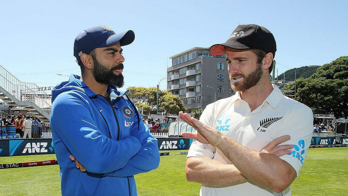 Virat Kohli (L) and Kane Williamson will go head-to-head for the first time since WTC final in the 2nd Test.