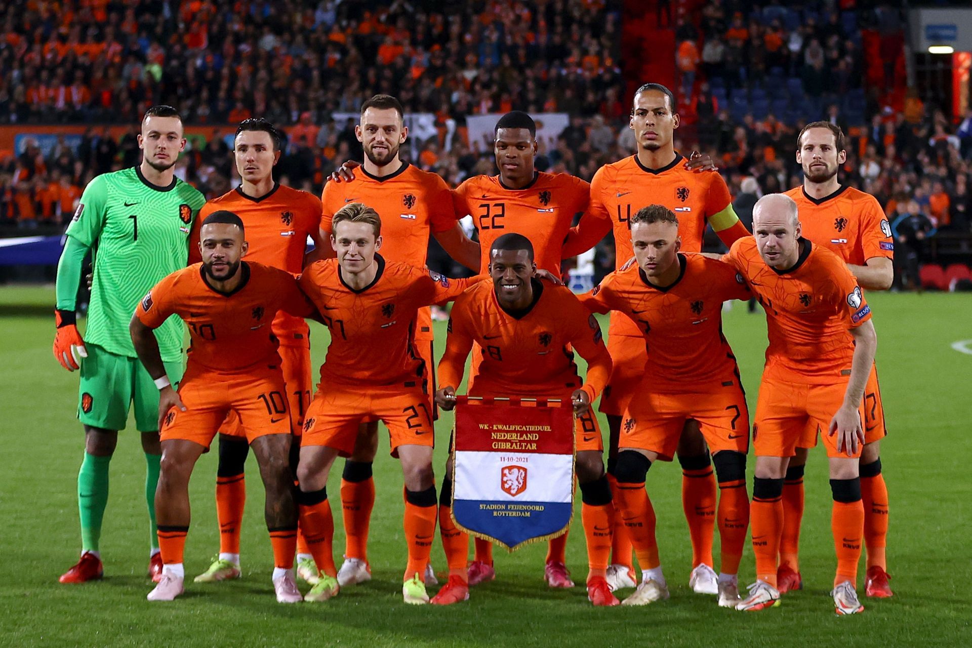 Netherlands v Gibraltar - 2022 FIFA World Cup Qualifier