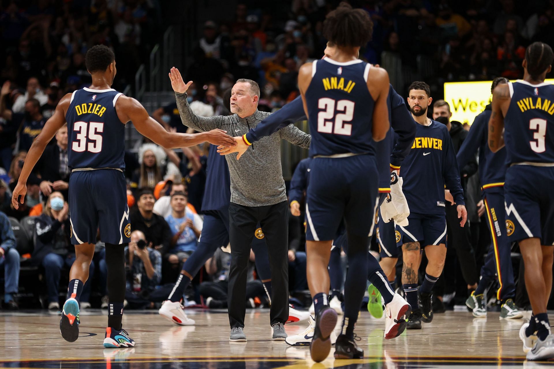 The Denver Nuggets are on a five-game winning roll