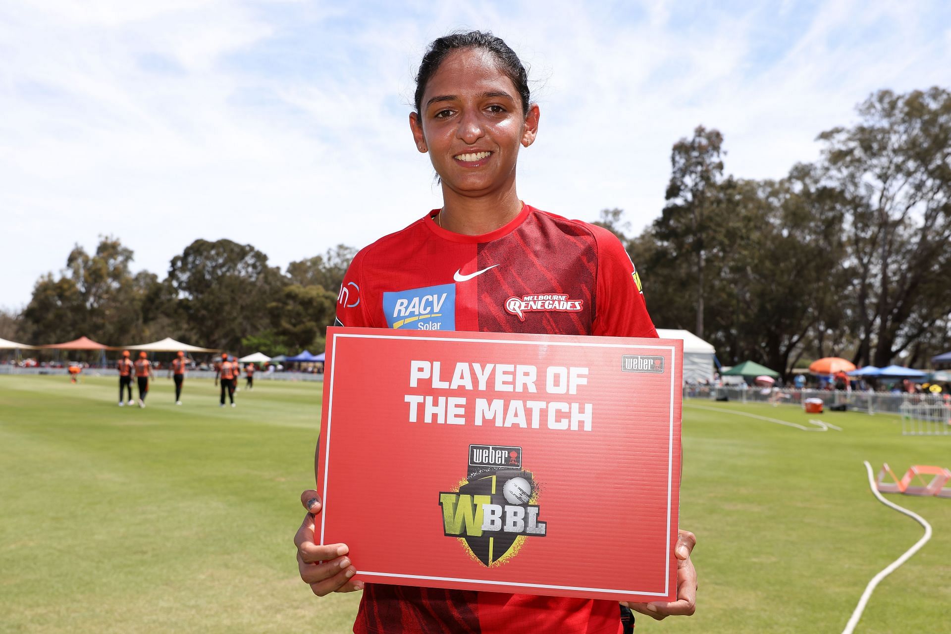 Harmanpreet Kaur in WBBL|07. (Image source: Getty Images)