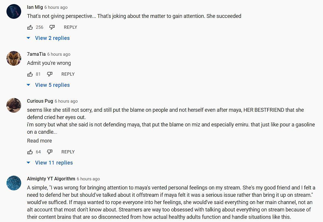 Fans are not happy about QTCinderella&#039;s &quot;apology&quot; (Image via Emrx clips on YouTube)
