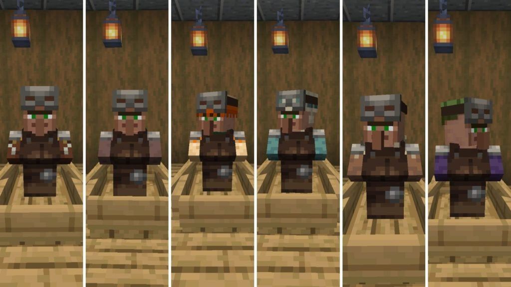 The Armorer in Minecraft (Image via Minecraft)