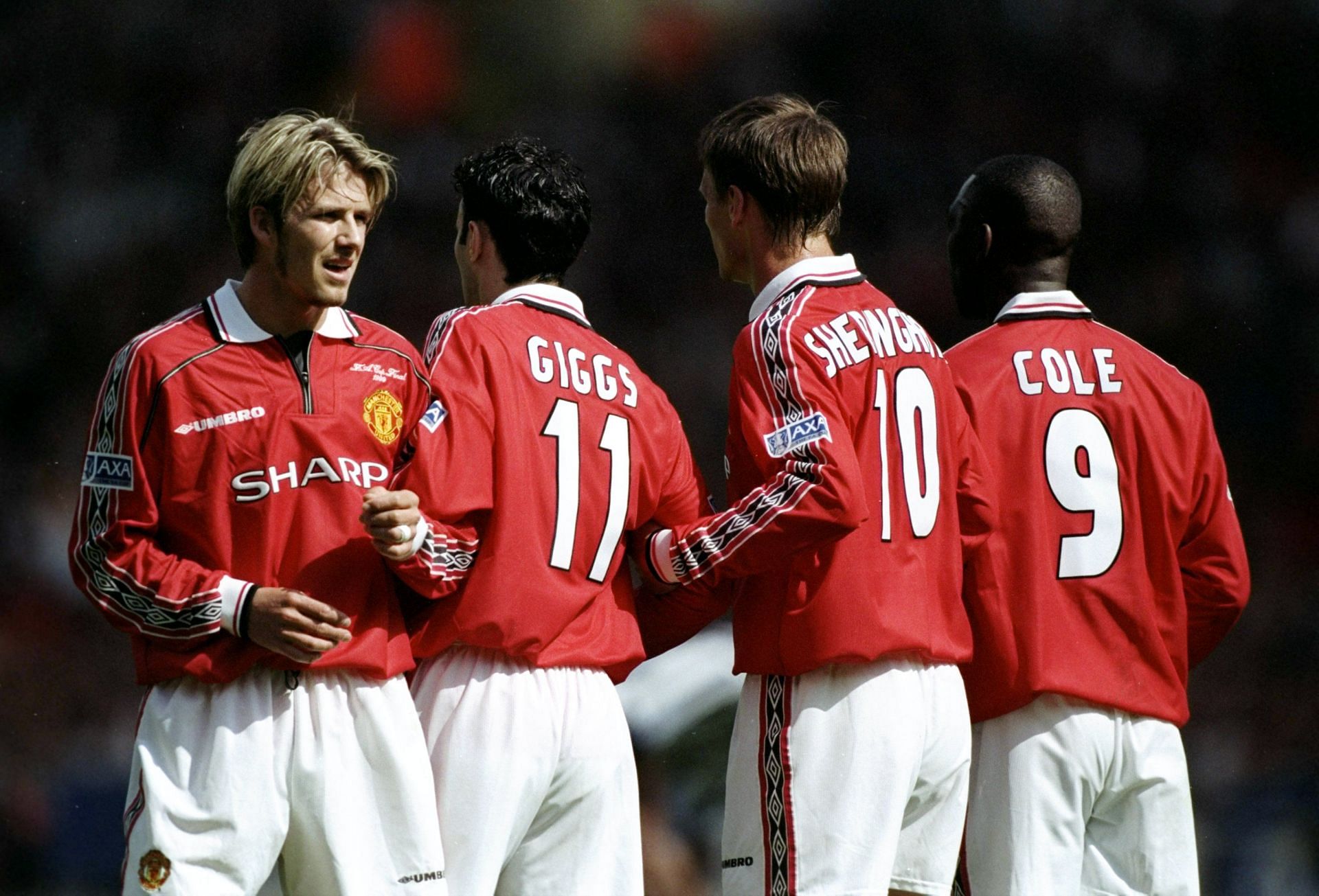 Teddy Sheringham and Andy Cole scored some important goals for Manchester United