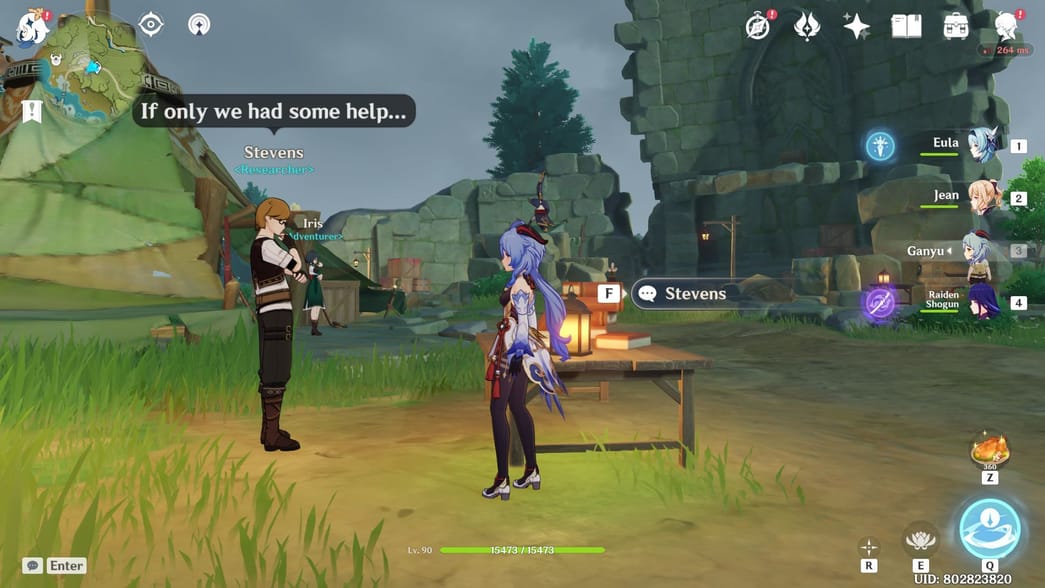 A Land Entombed Genshin Impact quest Complete walkthrough