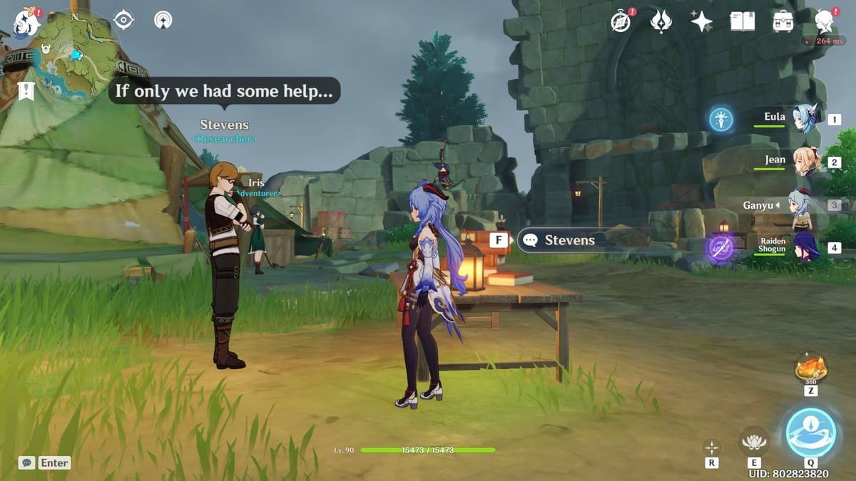 A Land Entombed Genshin Impact quest Complete walkthrough