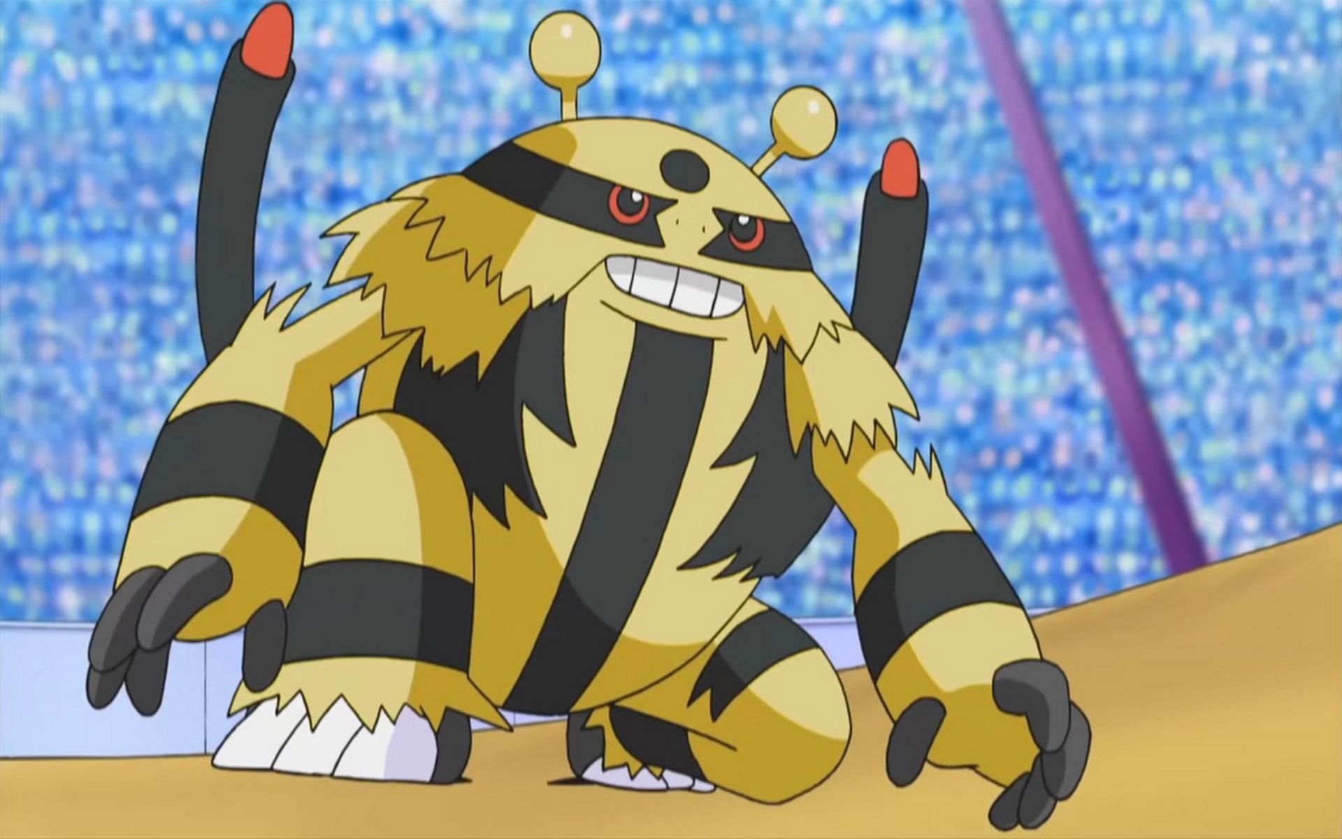 Electivire was the main threat on Volkner&#039;s Gym team (Image via The Pokemon Company)