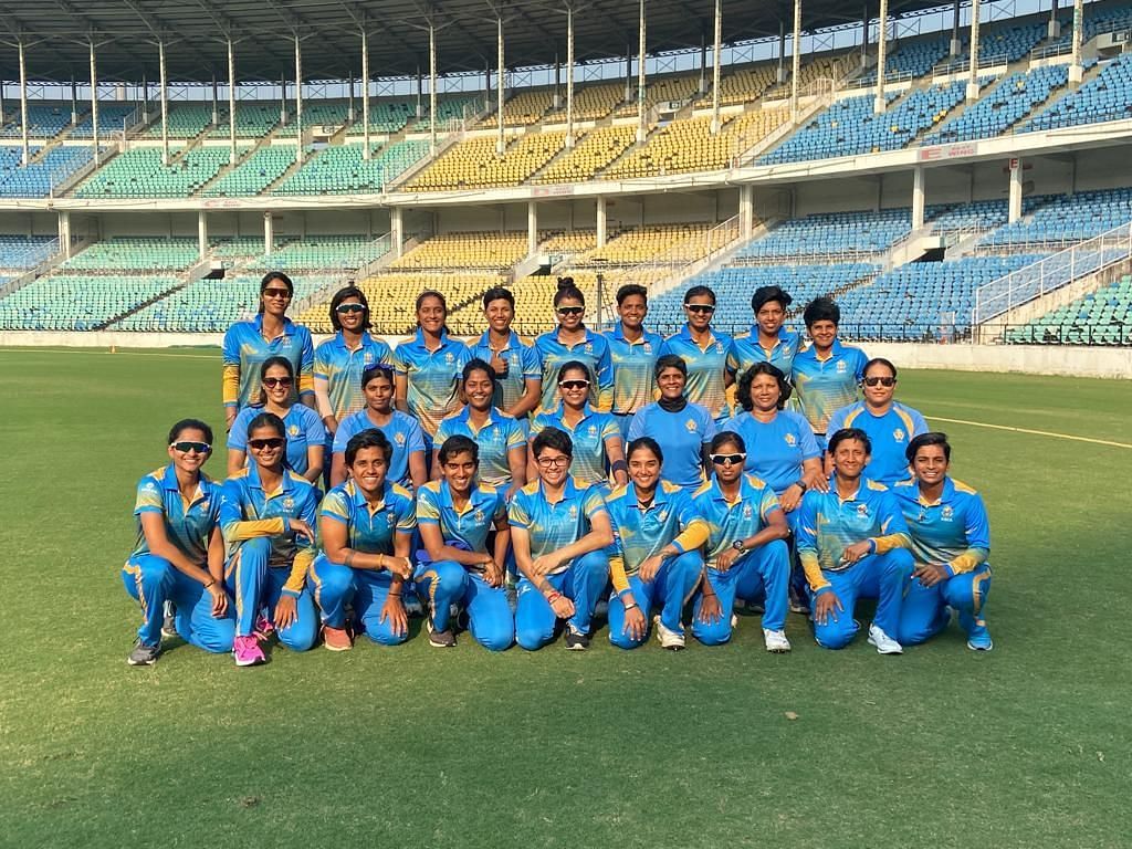 The Karnataka team that made the Senior Women&#039;s ODI Trophy final