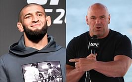 Dana White reveals the 2 opponents the UFC are looking to match Khamzat Chimaev against next
