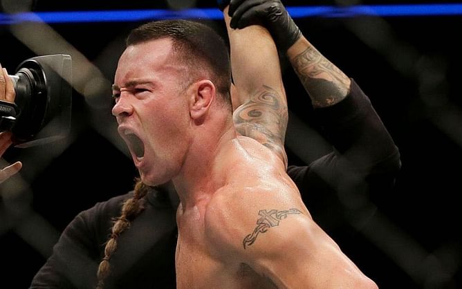 Watch: When Colby Covington won his first-ever MMA fight via first-round submission against Marcos Rocha