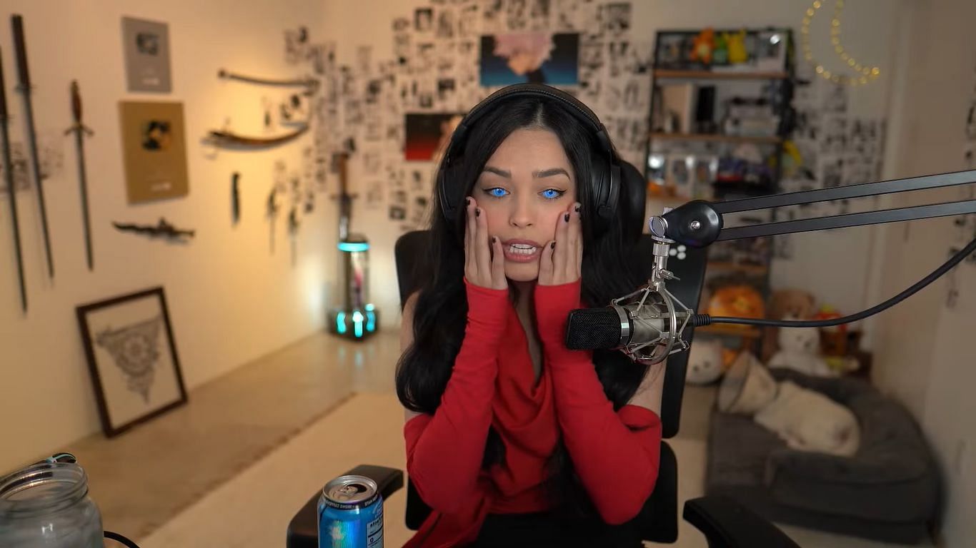 Valkyrae takes a jab at herself (Image via Valkyrae YouTube)