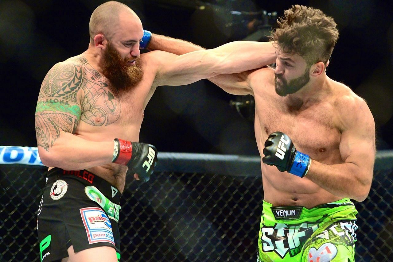 Travis Browne and Andrei Arlovski put on a truly crazy war at UFC 187