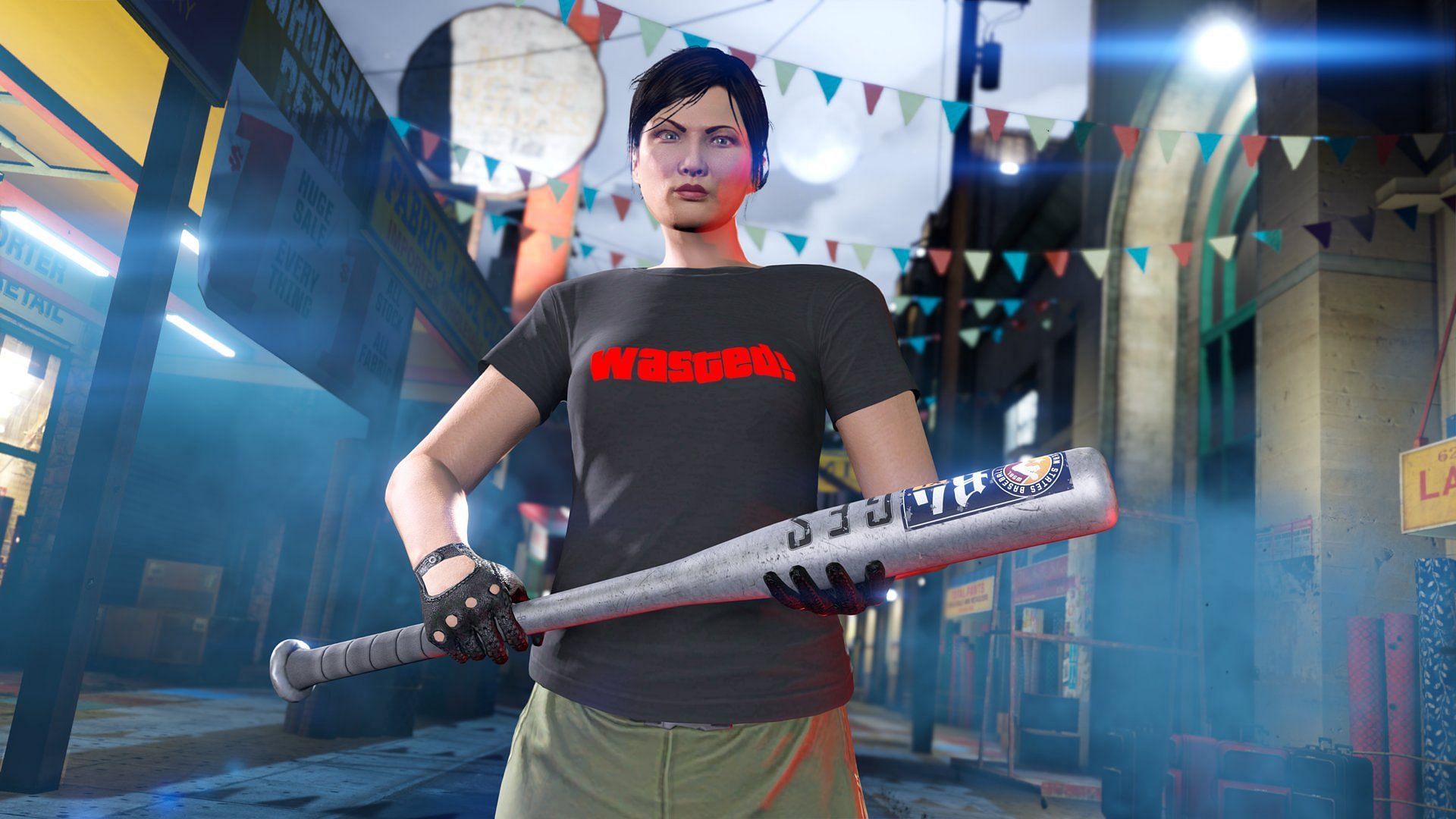 Rockstar celebrates the release of GTA Trilogy by gifting the Wasted Tee in GTA Online (Image via Rockstar Games)
