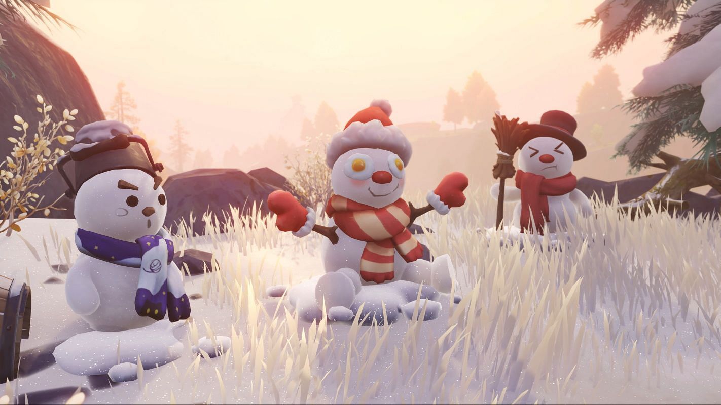 Players can build snowmen in Genshin Impact 2.3! (Image via Genshin Impact)