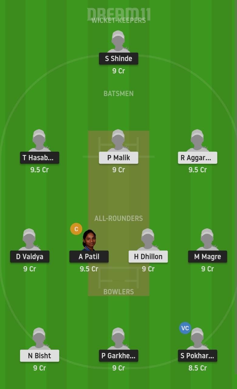 MAH-W vs PUN-W Dream11 Fantasy Suggestion #2 2021