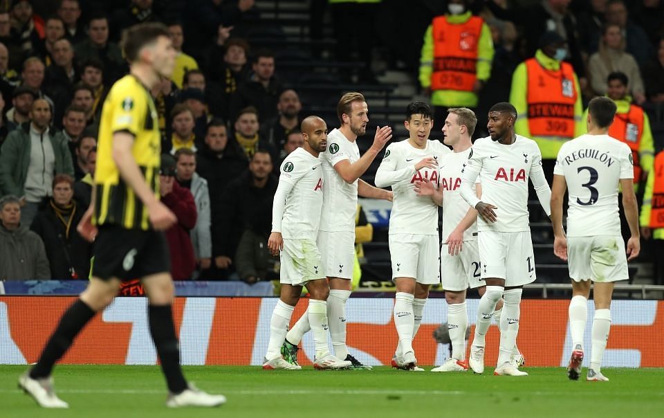 Tottenham nearly threw away a three-goal lead to Vitesse