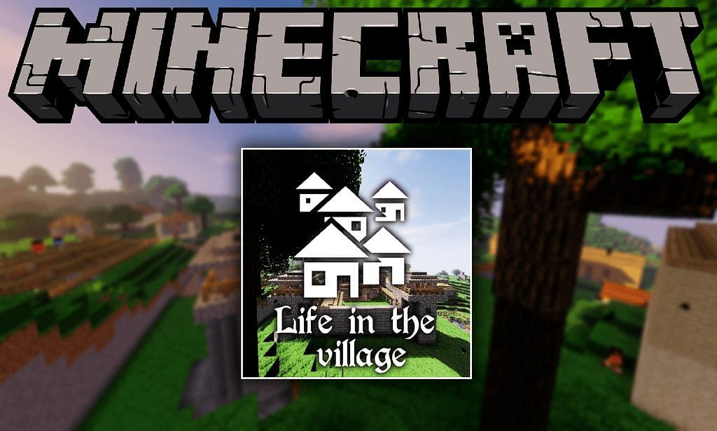 The Life in the village modpack (Image via Minecraft)