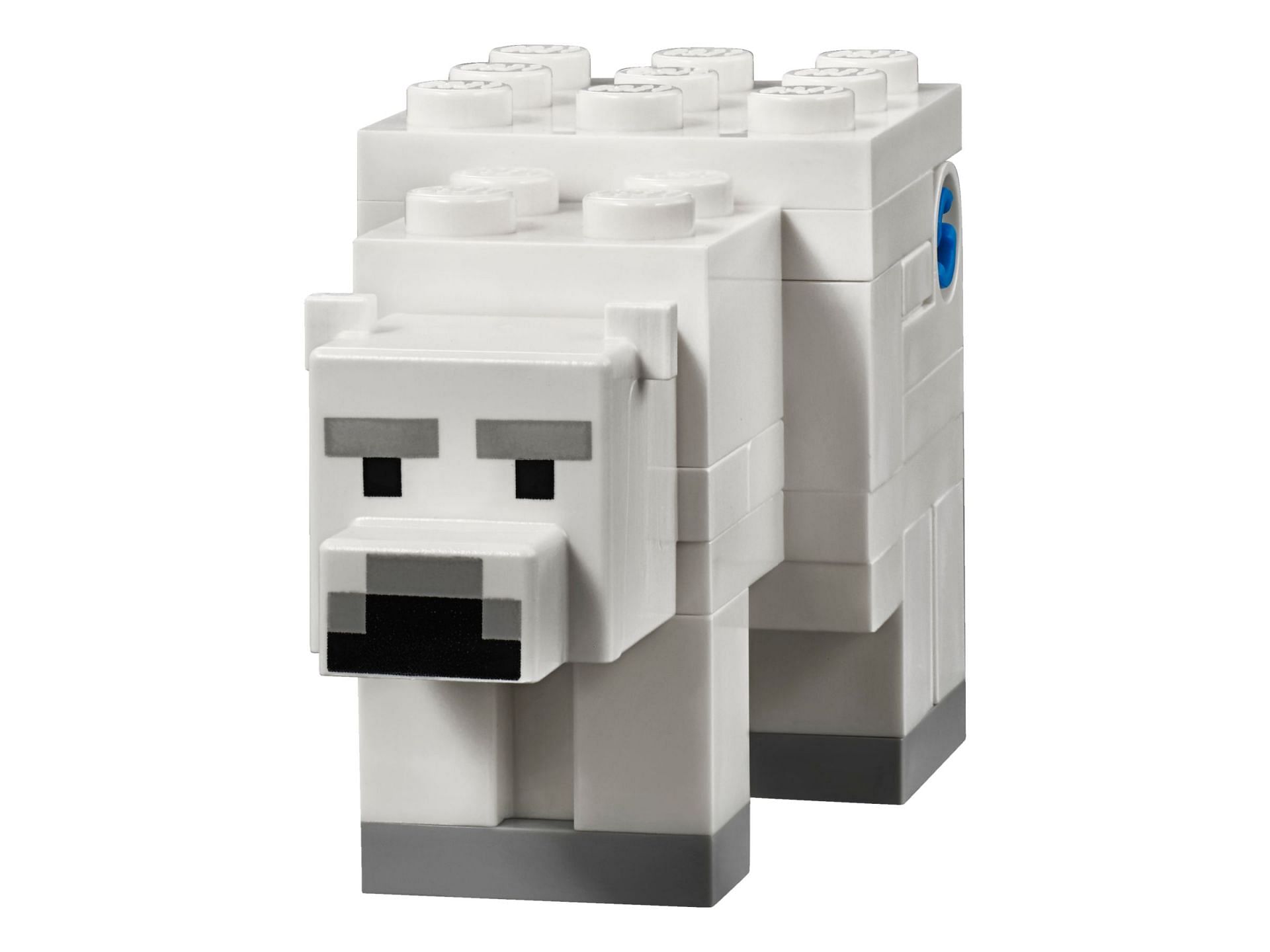 A Polar bear from the Polar Igloo Lego set (Image via Lego)