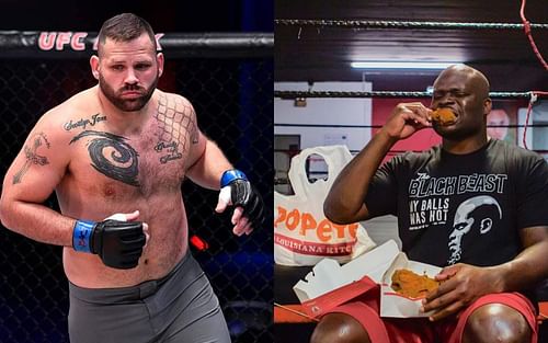 Harry Hunsucker (left), Derrick Lewis (right) [Images courtesy: @hurricane_hunsucker @thebeastufc on Instagram]