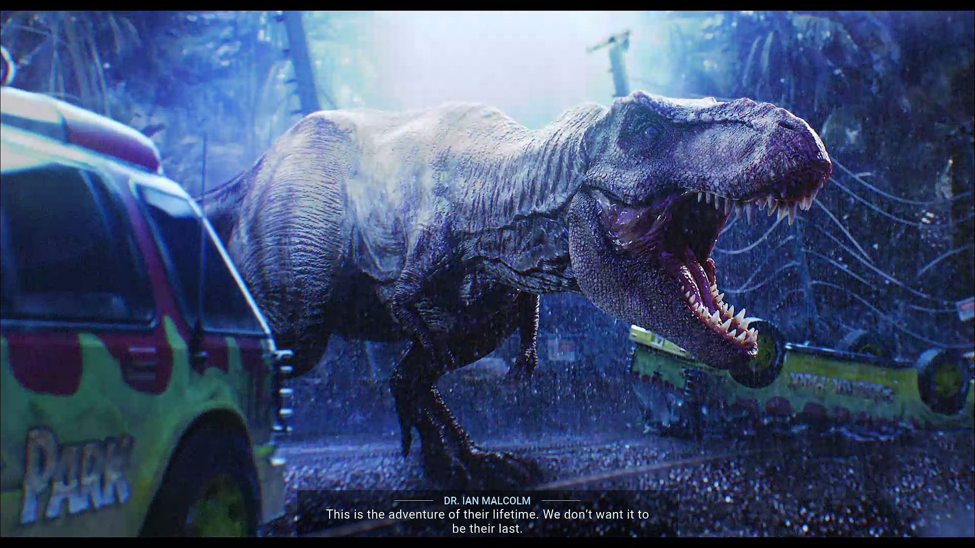 Jurassic Park (Image via Jurassic World Evolution 2)