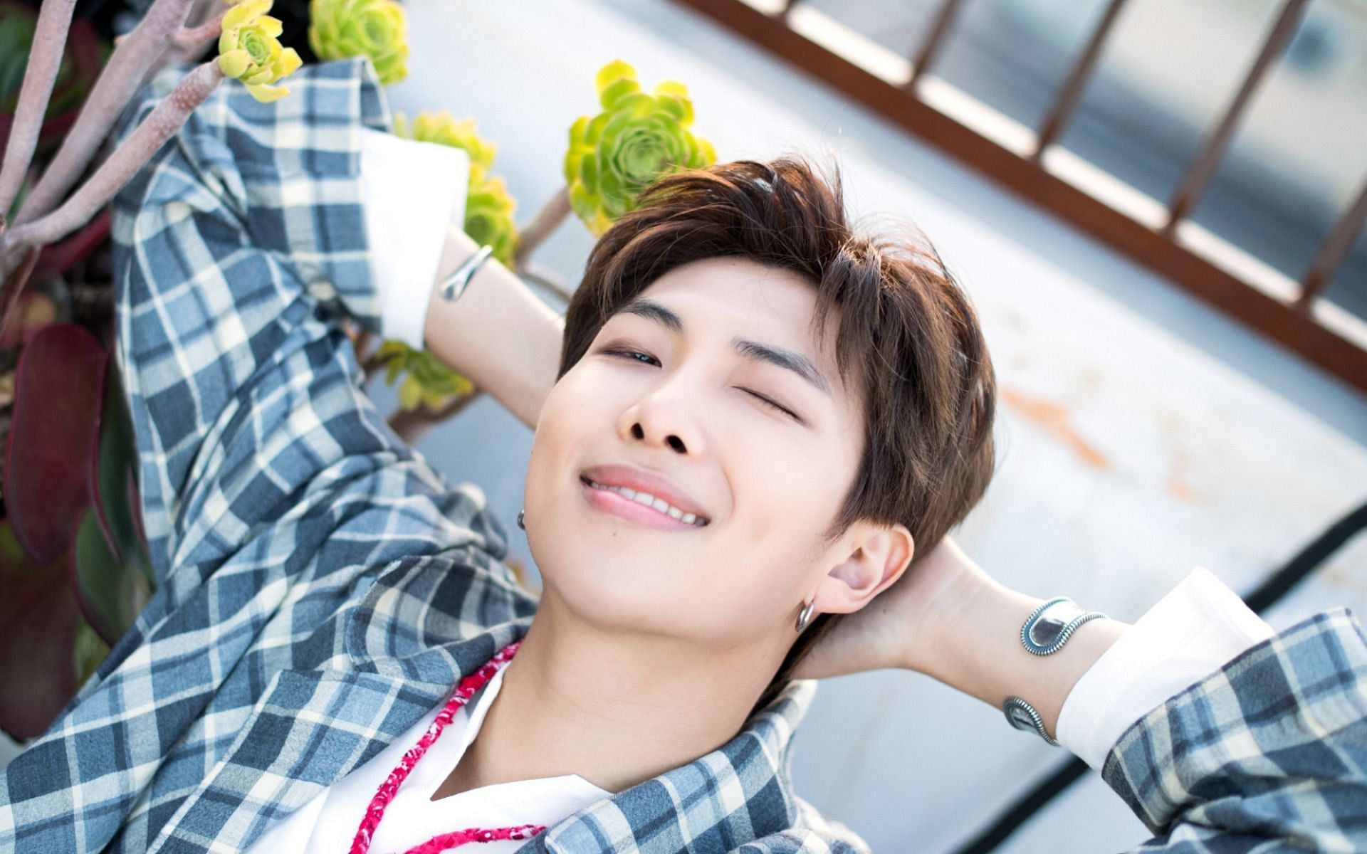 BTS RM is the youngest K-pop artist with 180 credits in KOMCA (Image via NAVER X Dispatch)