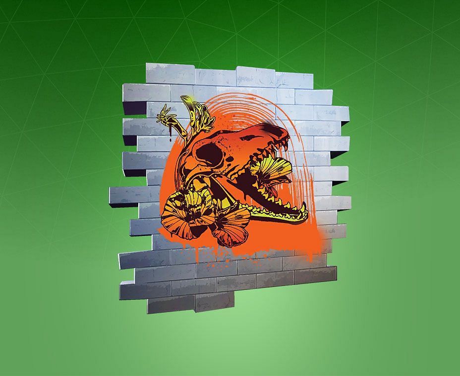 Fortnite players could redeem this free spray with the use of a code (Image via Epic Games)