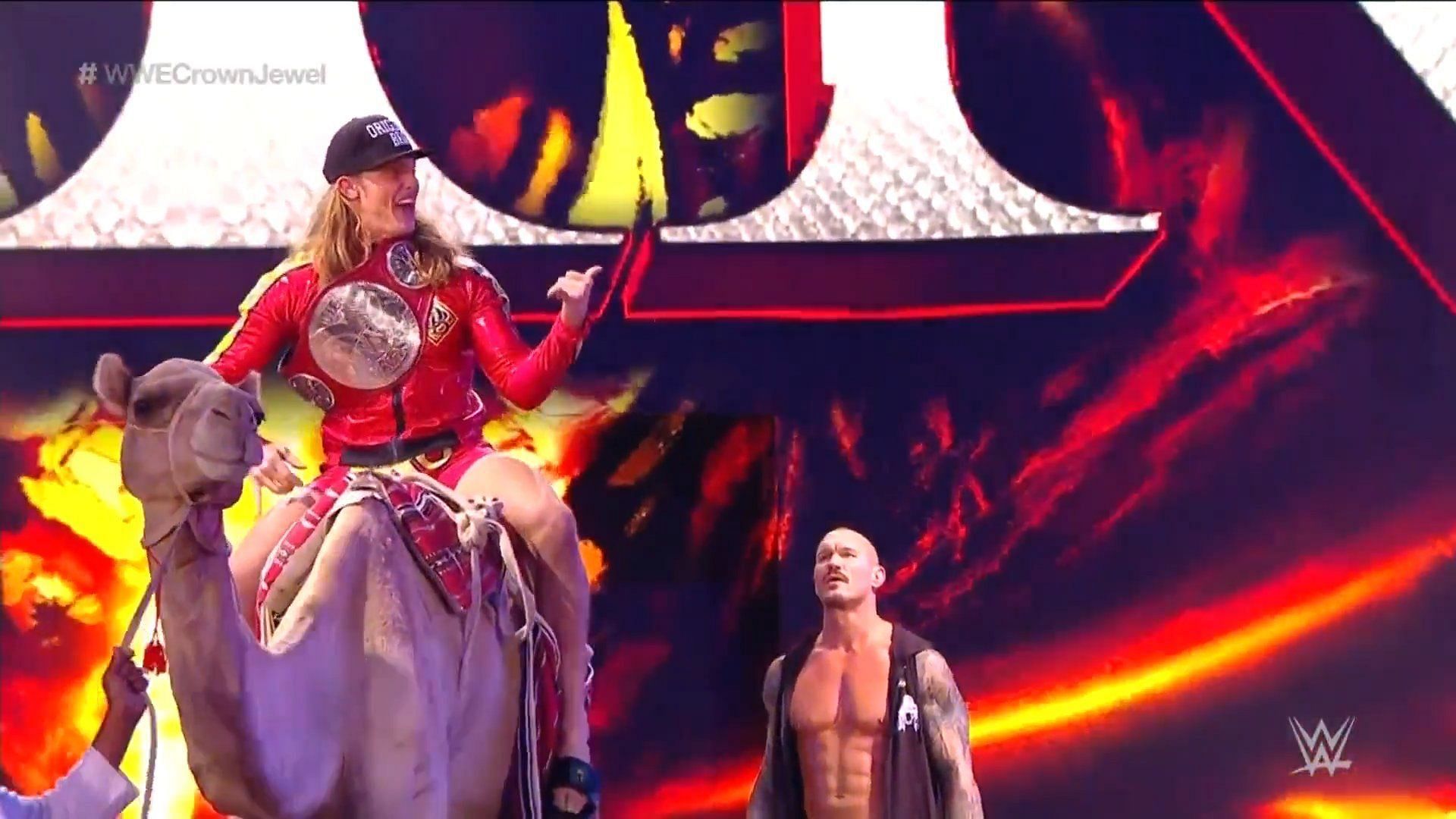 Randy Orton asked to ride a Camel at WWE Crown Jewel but was told no by Vince McMahon.