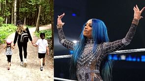 "Put the kids to bed and come fight me" - Sasha Banks sends out a big message for a dream match