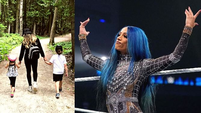 "Put the kids to bed and come fight me" - Sasha Banks sends out a big message for a dream match
