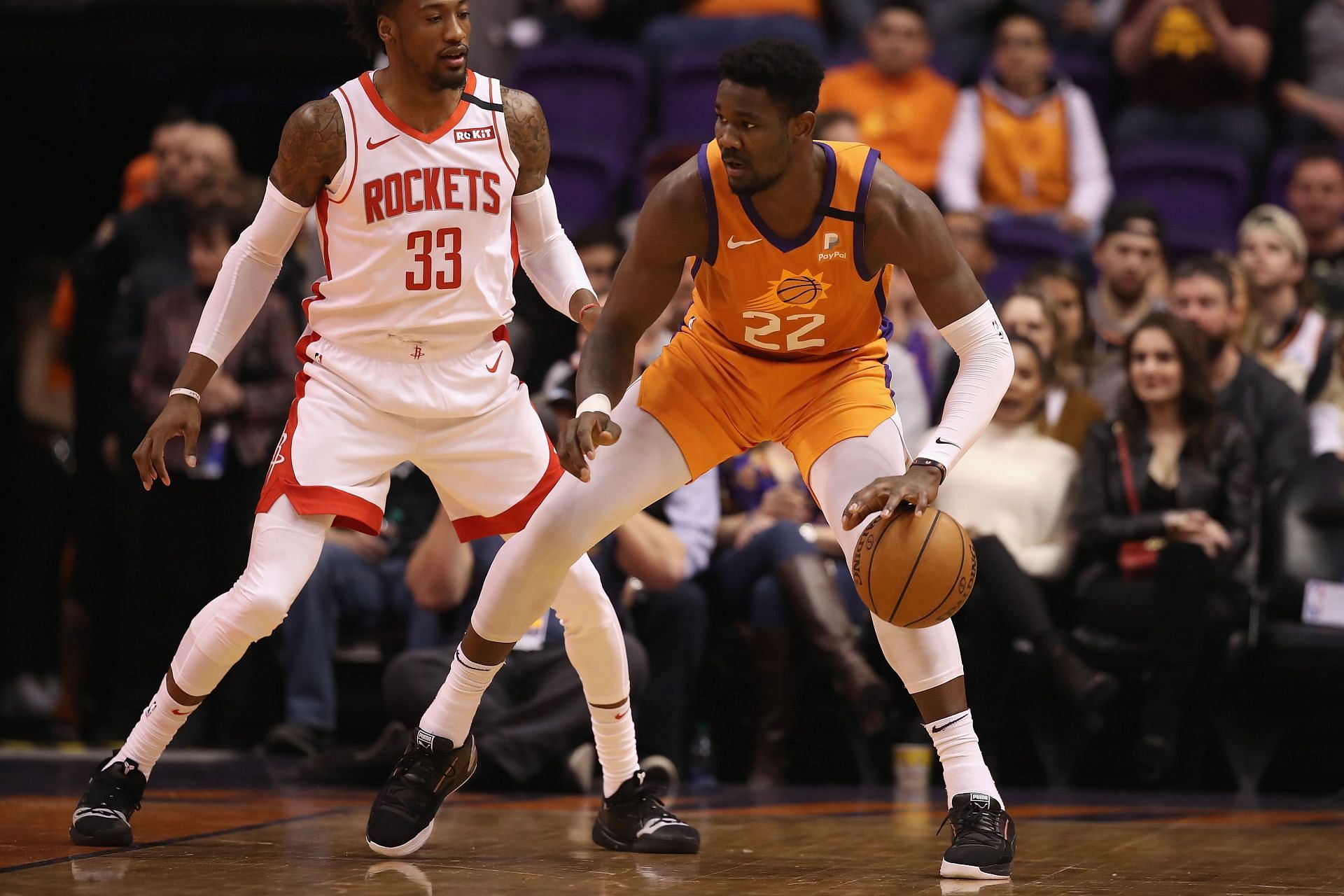 The Phoenix Suns will host the Houston Rockets for the first time this season.