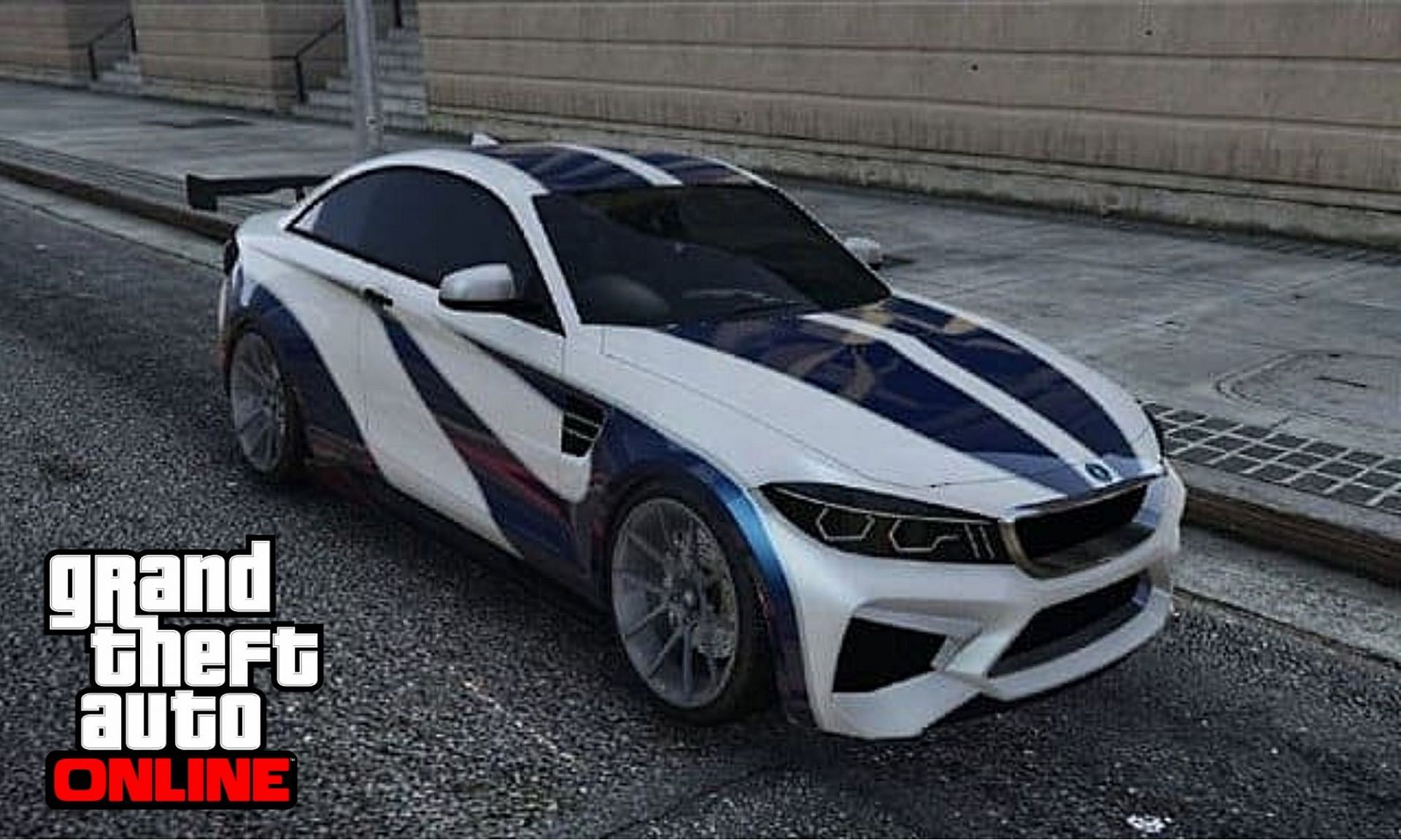 The &Uuml;bermacht Cypher is a stylish sports car in GTA Online (Image via Sportskeeda)