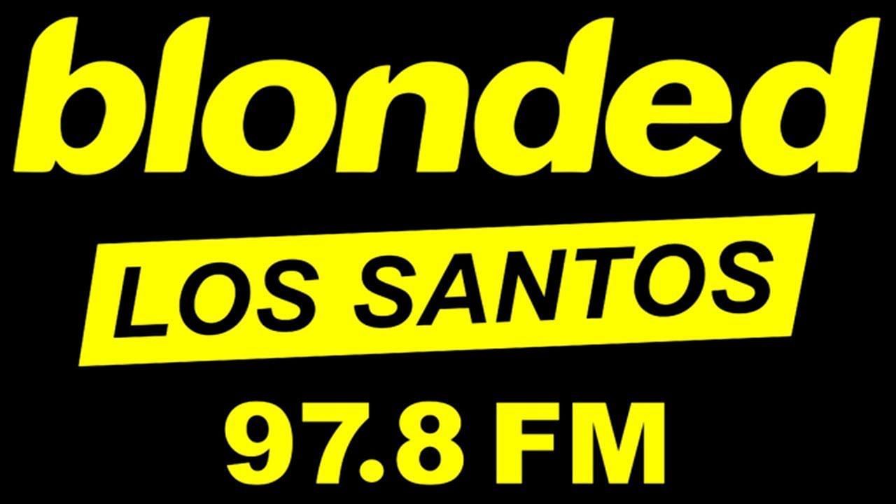 Blonded Los Santos 97.8 FM is named after Frank Oceans 2016 album, &quot;Blonded&quot; (image via Rockstar)