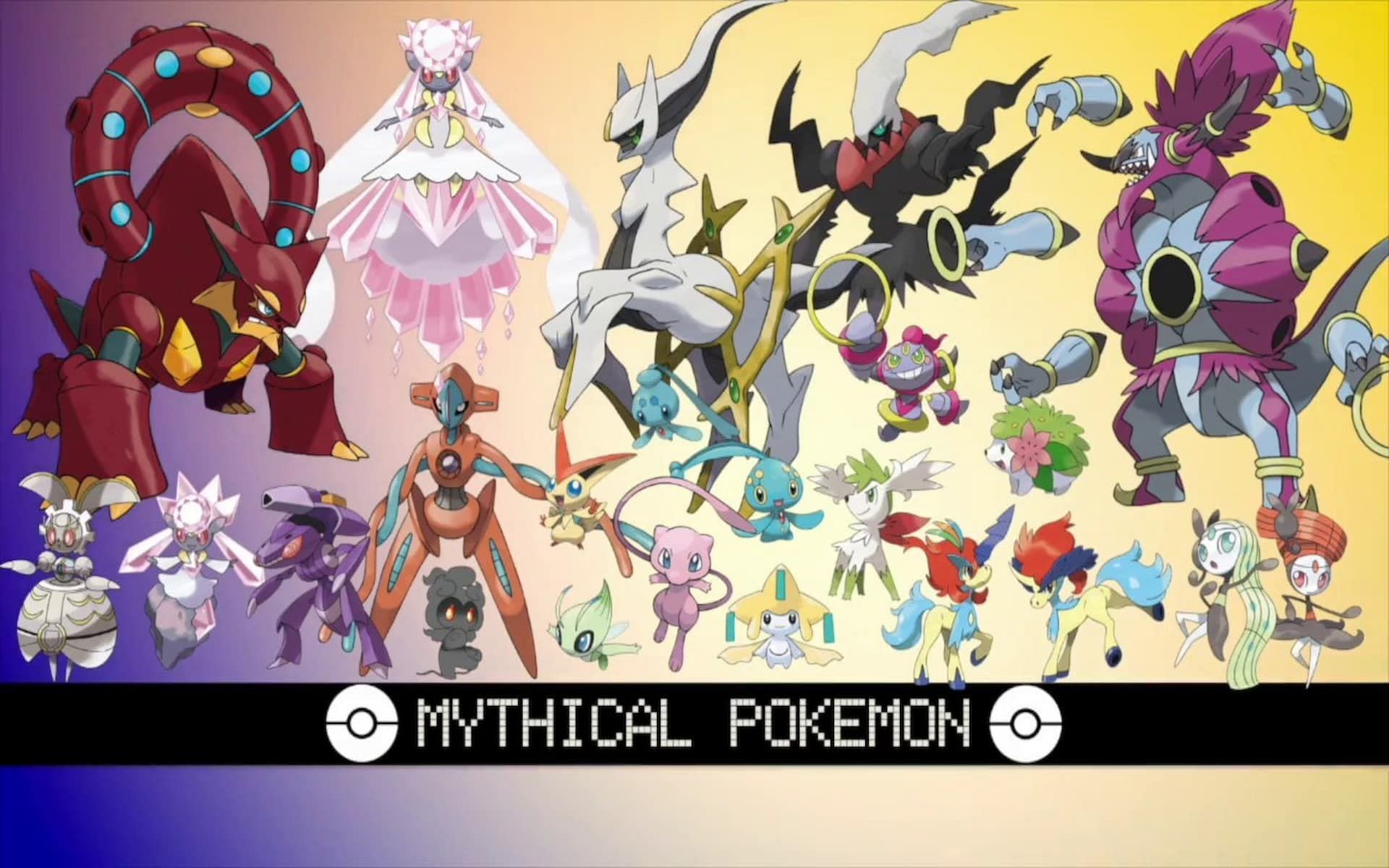 Top 5 Mythical Pokemon Of All Time