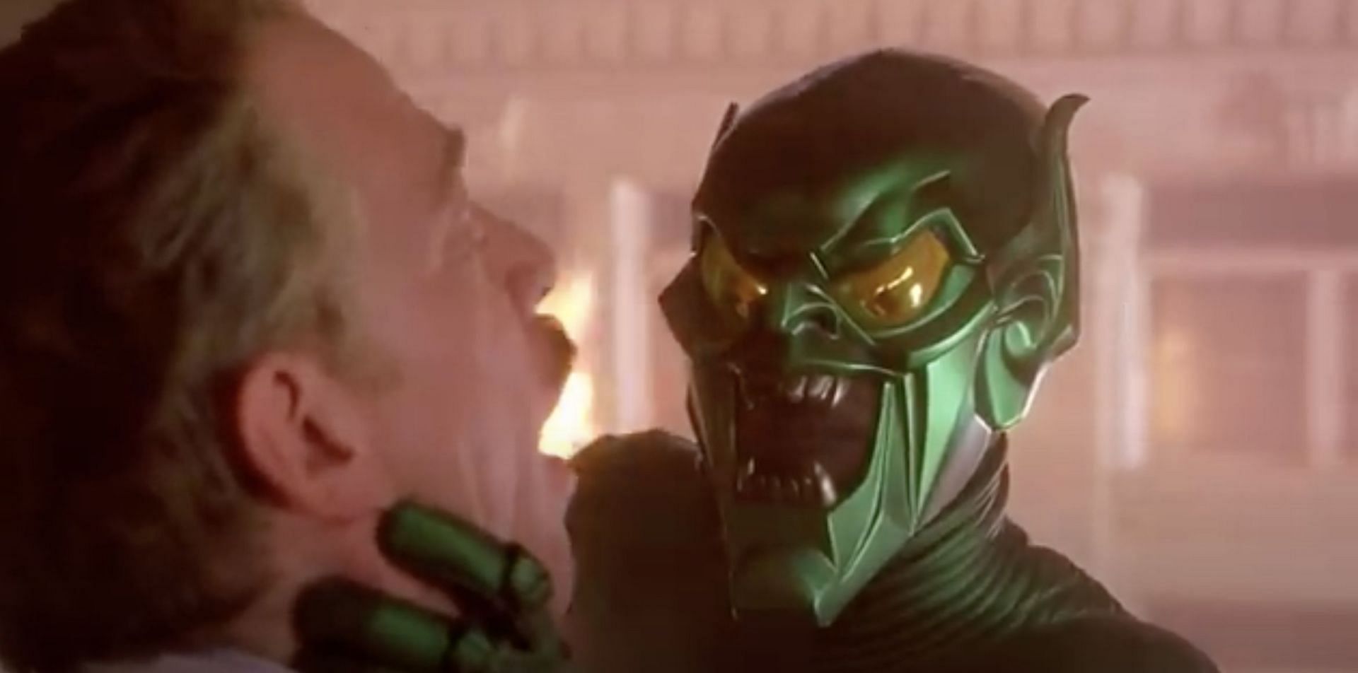 Willem Dafoe as the Green Goblin (Image via Sony)
