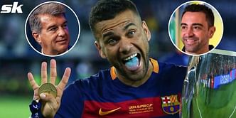 "He will be joining training from next week" - Barcelona issue official statement announcing Dani Alves' confirmed return