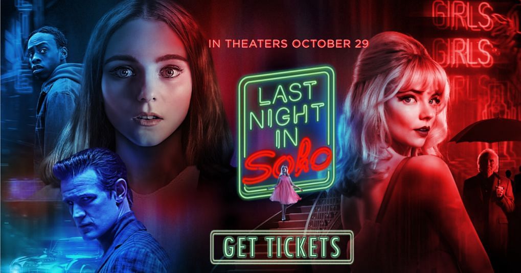 Poster for &#039;Last Night In Soho&#039; (Image via Focus Features)