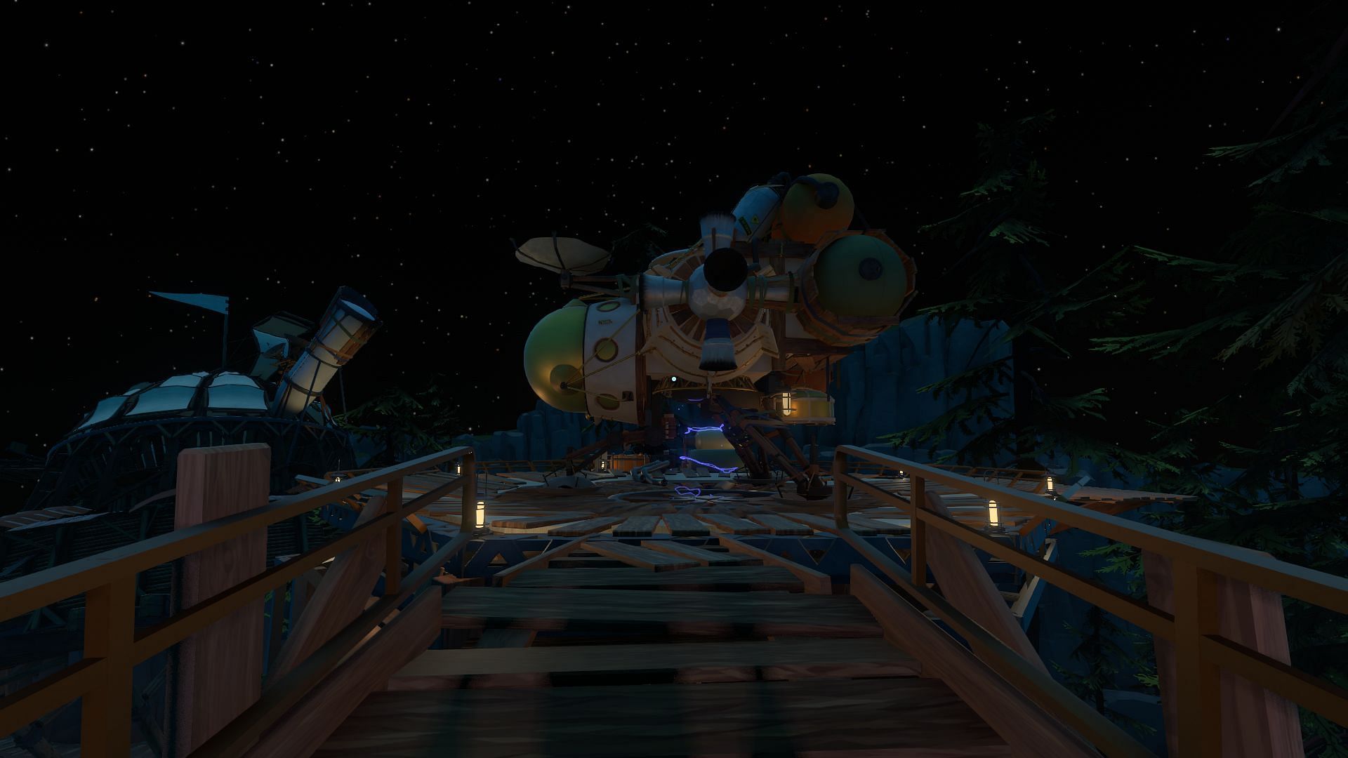 The Spaceship in Outer Wilds (Image via Outer Wilds)