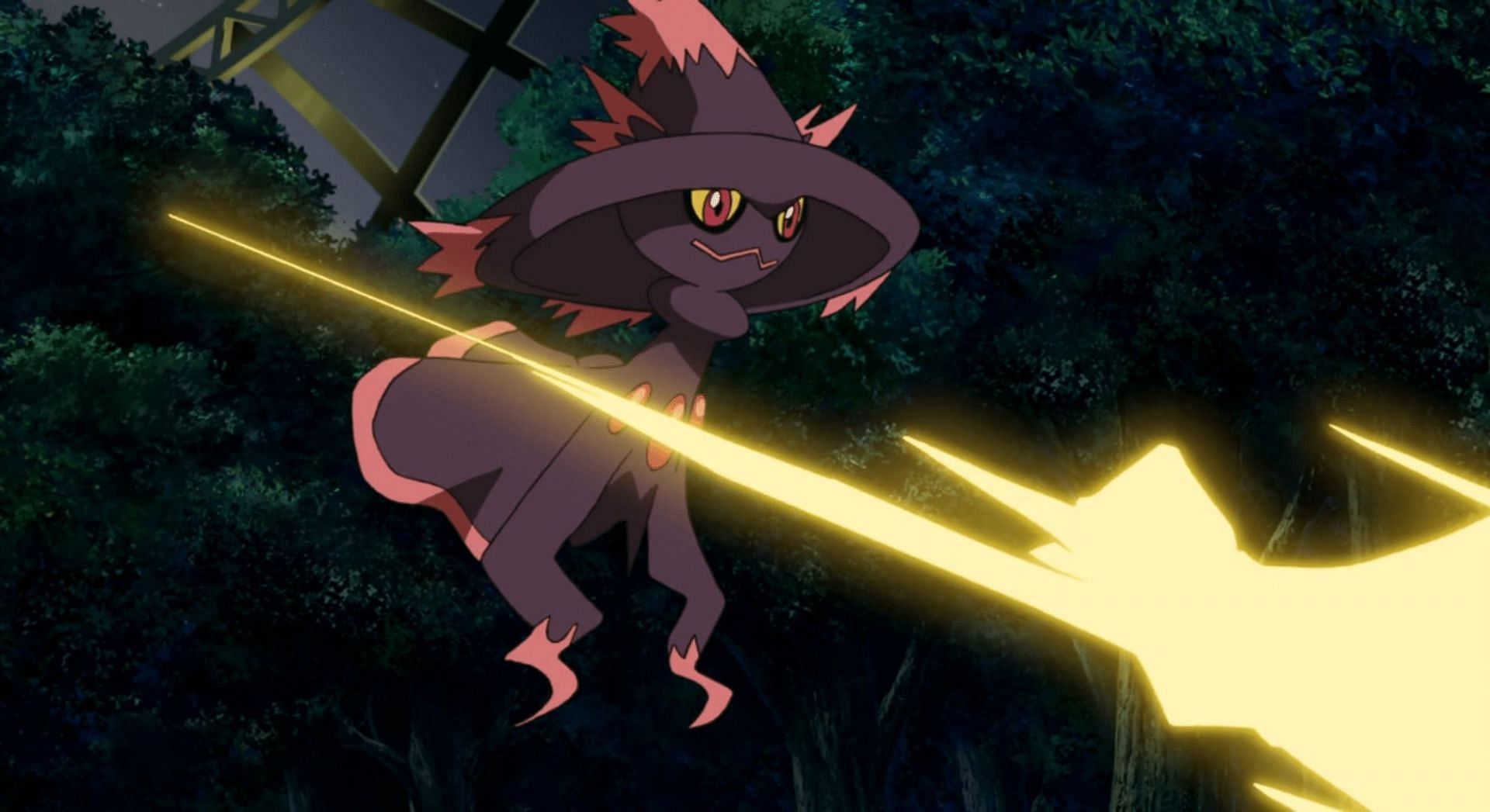Mismagius as it appears in the anime (Image via The Pokemon Company)