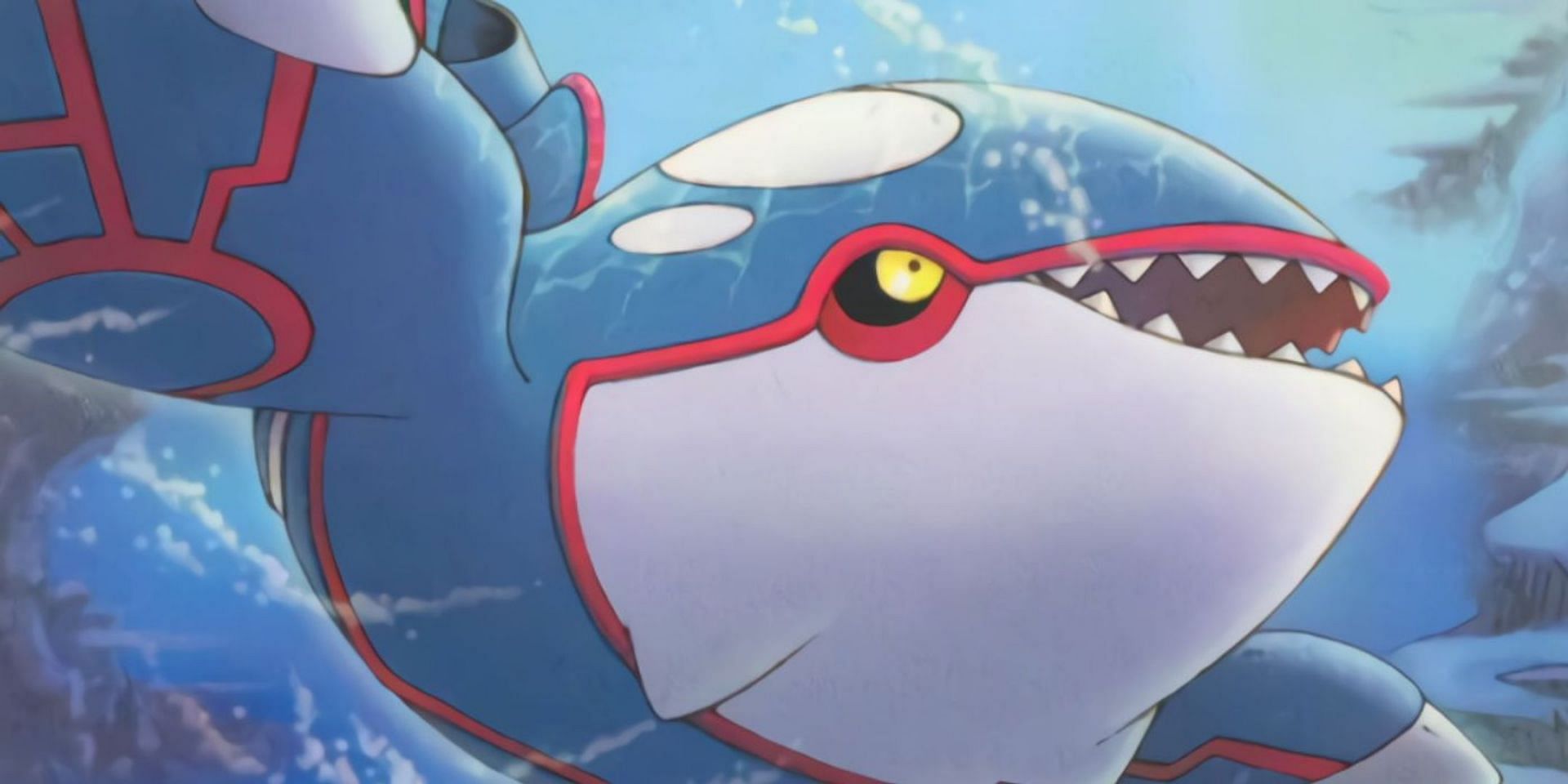 Kyogre as it appears in the Trading Card Game. (Image via The Pokemon Company)