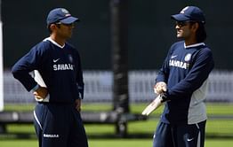 "Dravid scolded him for playing a bad shot" - Virender Sehwag explains MS Dhoni's transformation from big-hitter to finisher